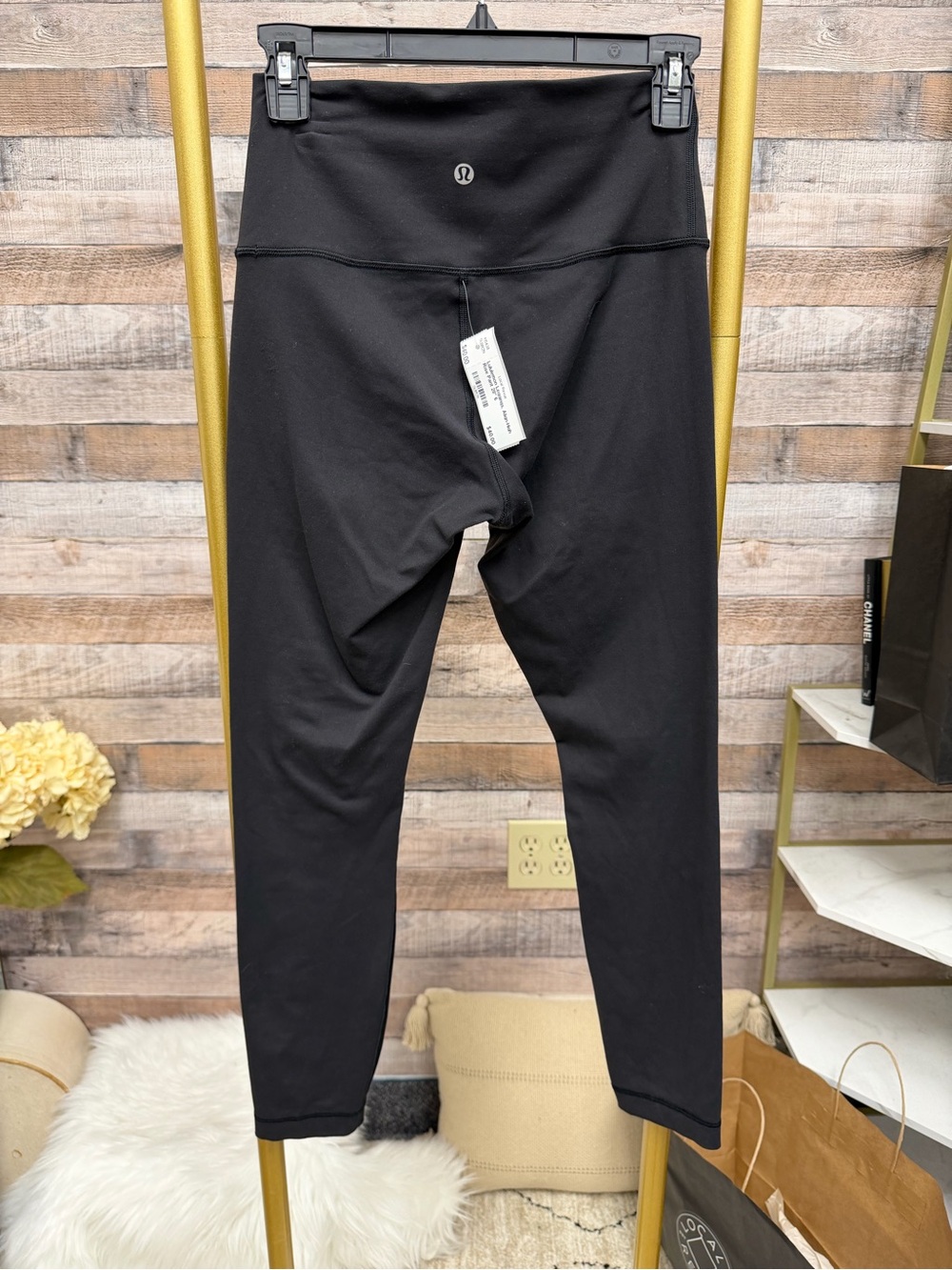 Lululemon Black Leggings Align High Rise Pant 28” 6 - Picture 2 of 3